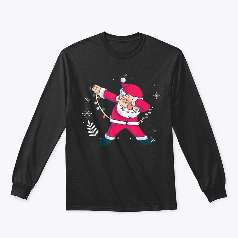 DABBING SANTA CLAUS KIDS BOYS GIRLS MERR