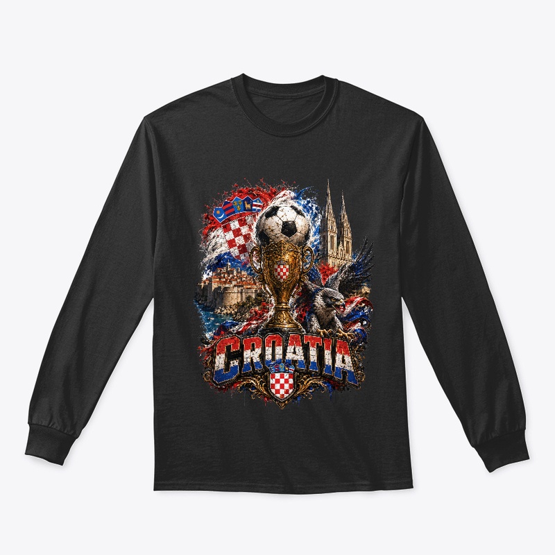 Croatia Football Pride T-Shirt