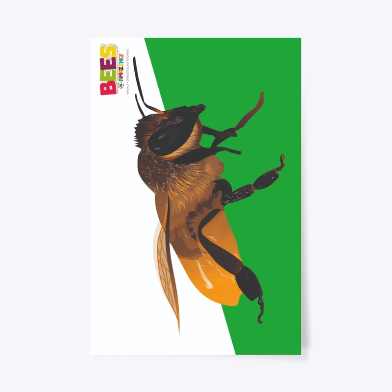 Buzzing Bee Poster