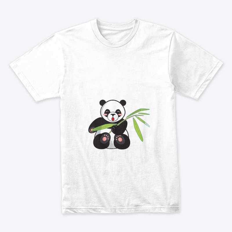 cute panda minimalistic art 