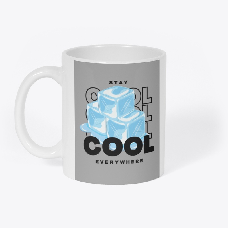 Cool designed T shirt, glass, mug, purse
