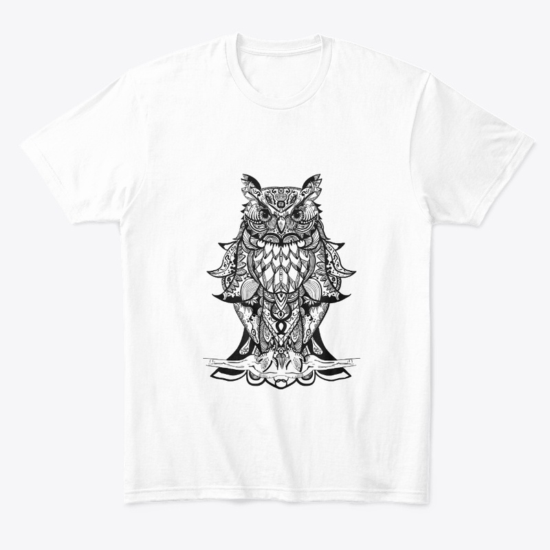 Black Grey Owl 