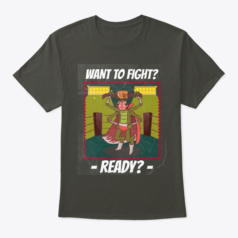Want to Fight ? Wrestler Grasshopper 