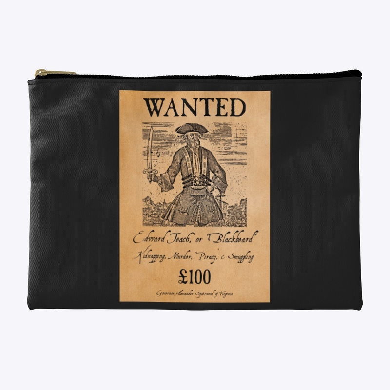 Blackbeard Wanted Poster