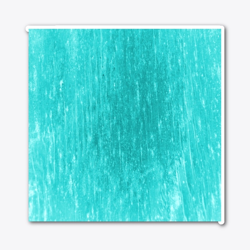 bright turquoise blue