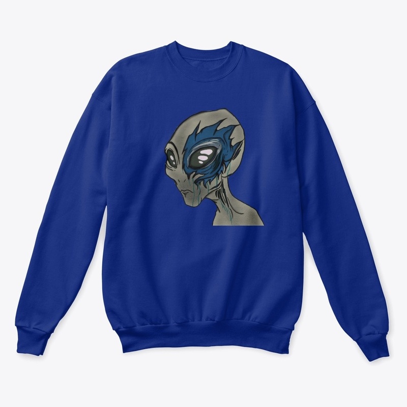 Navy Alien Head