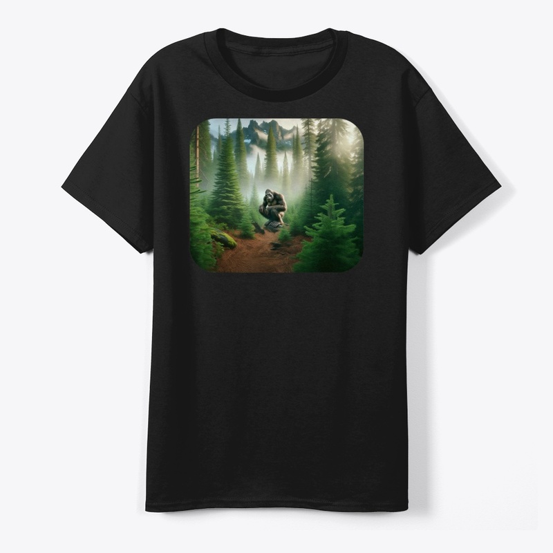 Bigfoot on a picture