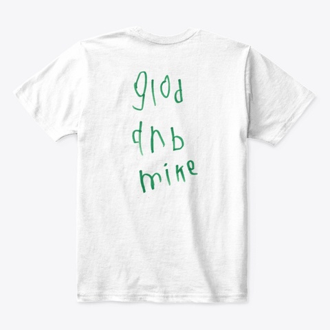 Logo Winter24 (Front/Back Ed.) By Glod White T-Shirt Back