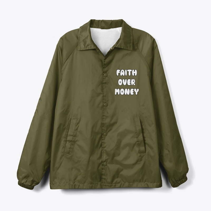 The Faith Over Money Coach's Jacket