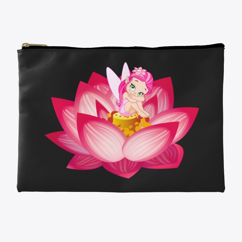 Cute Fairy Water Lily Design