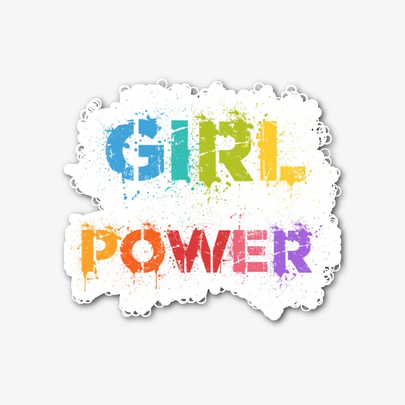 Girl power spray-painted inspiration
