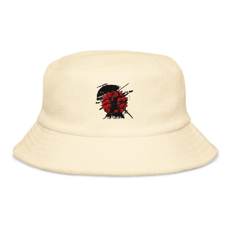 Samurai Rose Bucket Hat 