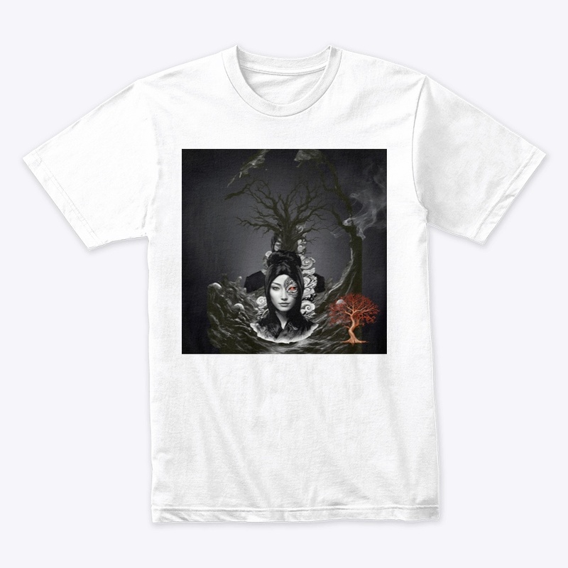 Neon Shinigami Raven Oversized T-Shirt