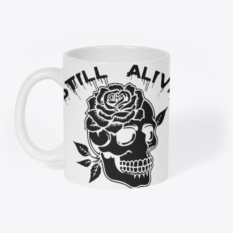 5.	Floral skull design 