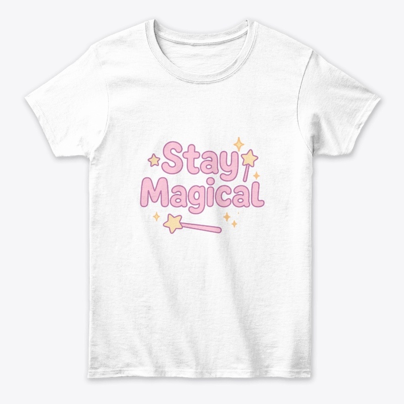 Stay Magical – Kawaii Pastel Art
