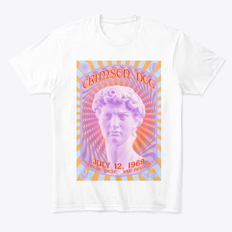 Psychedelic Poster - Crimson Dog