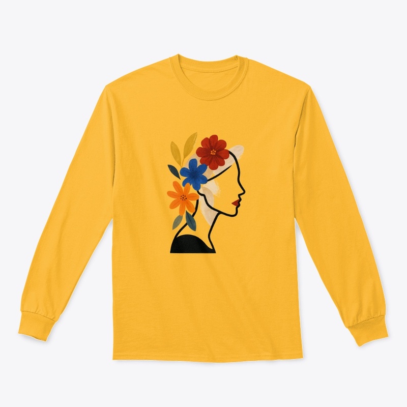 Petal Mask Portrait – Fashion Collage