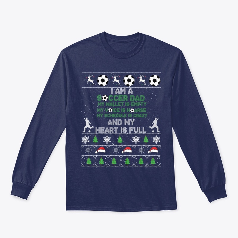 Soccer Dad ugly christmas sweater