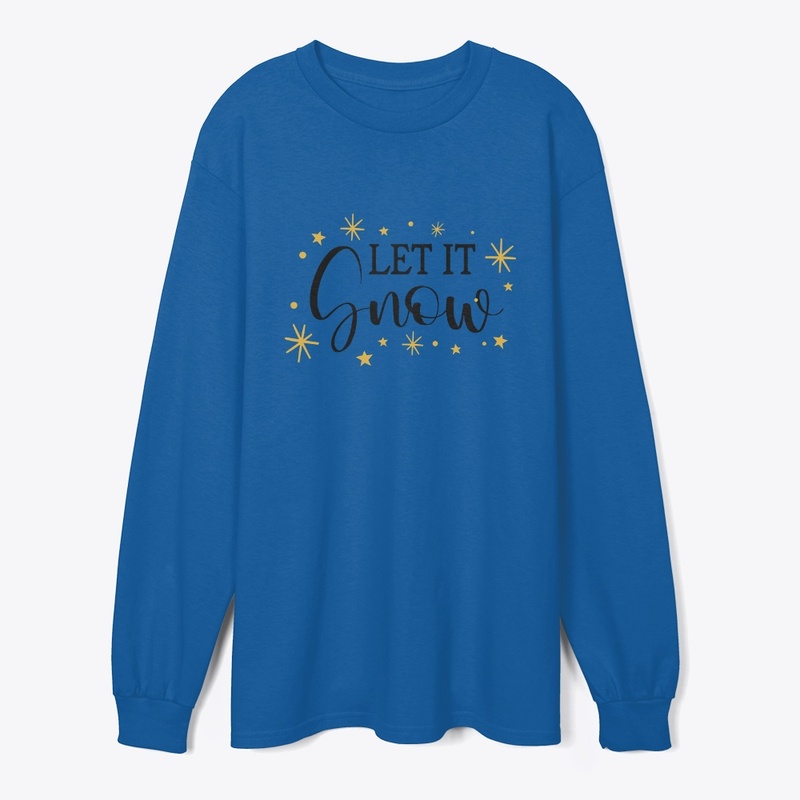 LET IT SNOW CHRISTMAS HOODIE/ T-SHIRT
