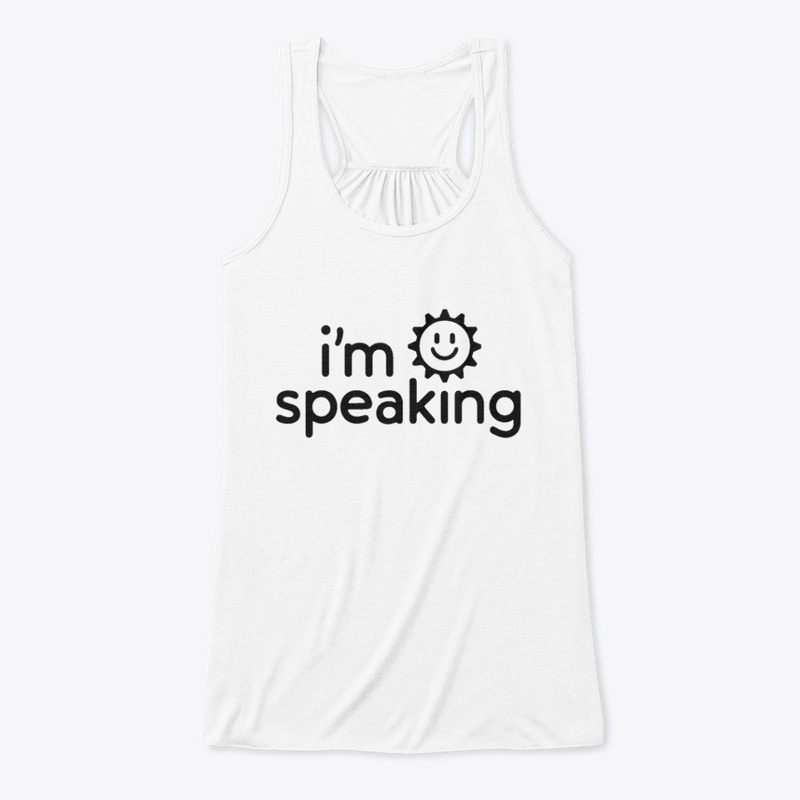 i'm speaking t shirt