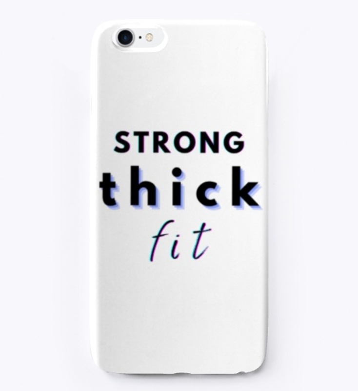 strong, thick, fit (blue shadow)