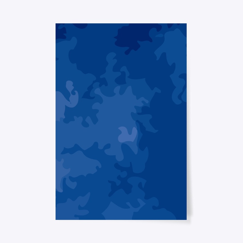 Dark blue camouflage style background