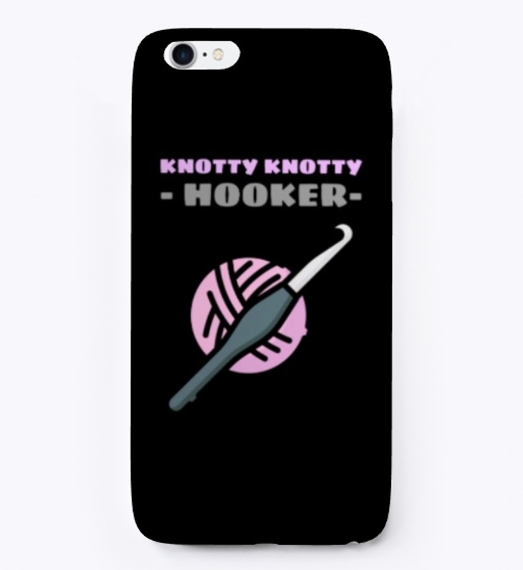 Knotty Hooker Funny Crochet Gift