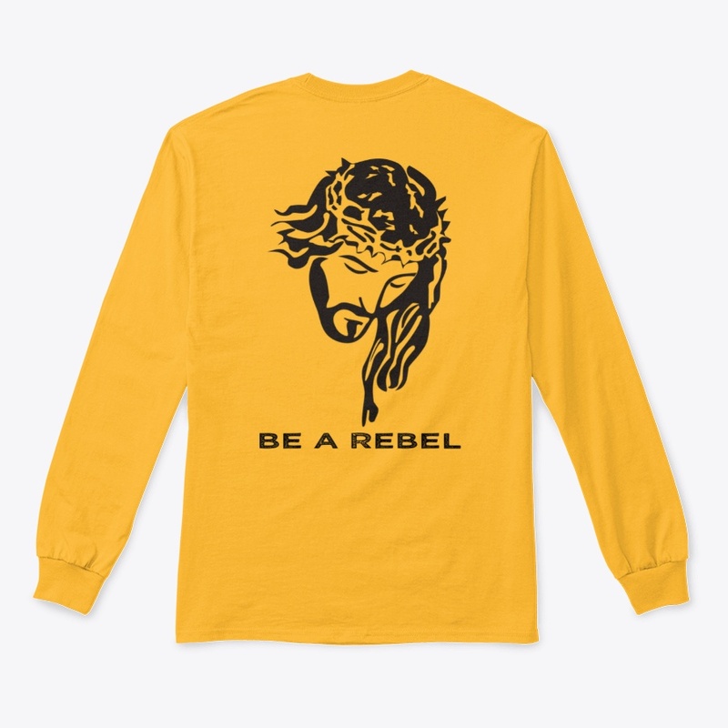DRUM ATTIC - BE A REBEL LONG SLEEVE BL