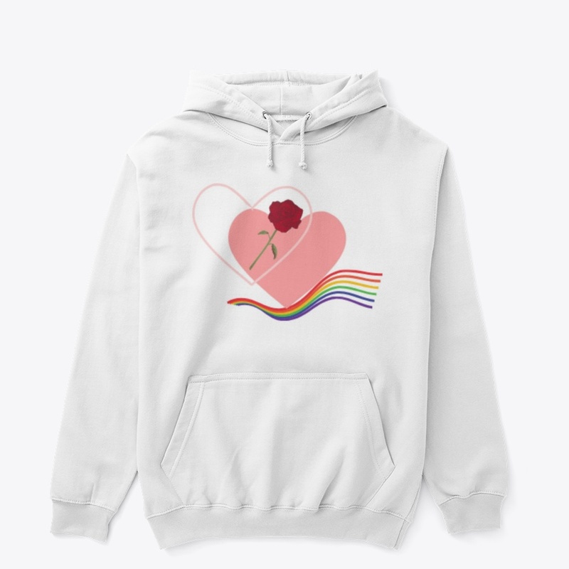 women hudi love logo t-shirt 