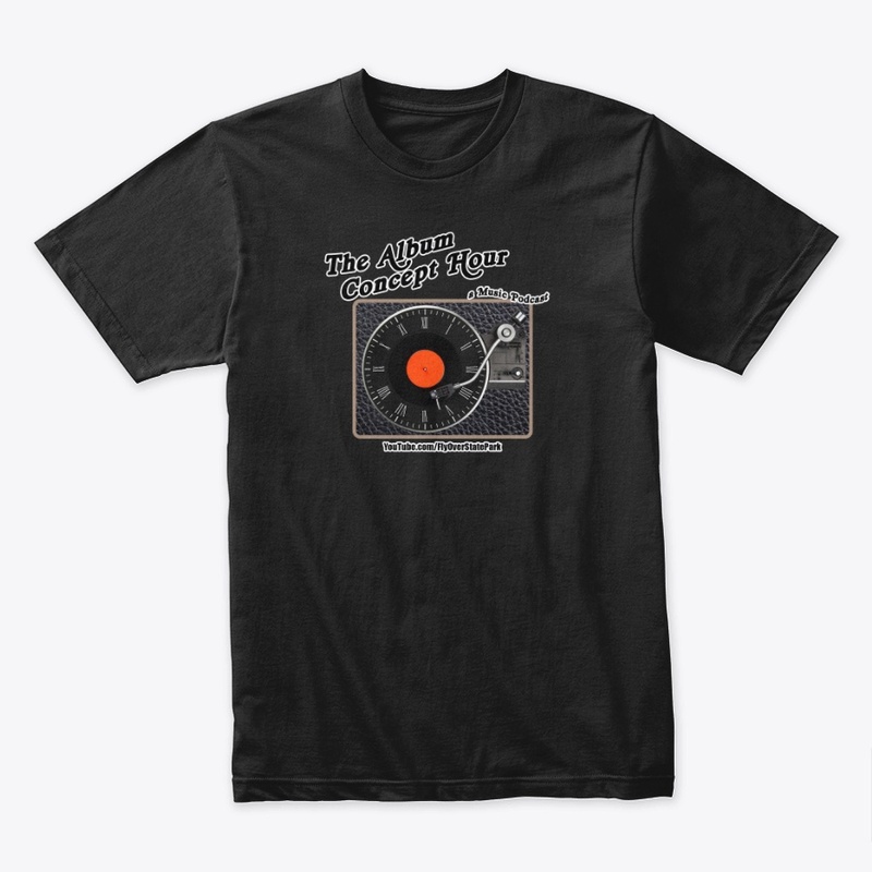 The Album Concept Hour podcast logo tee