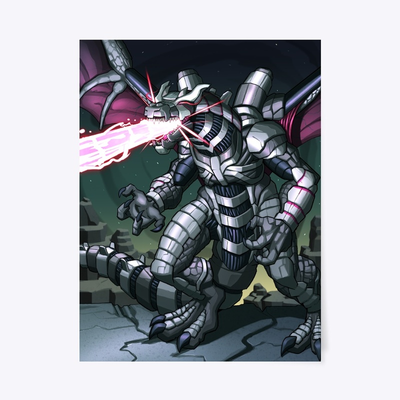 Armoured Gojirone POSTER