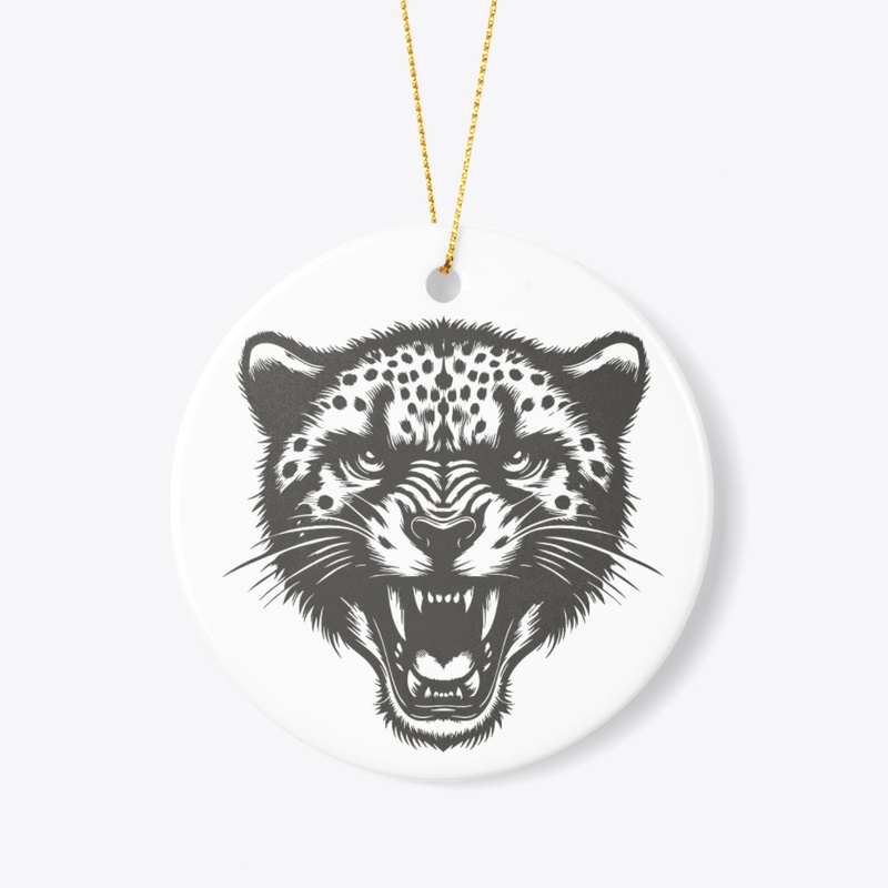 Powerful Cheetah Head Design