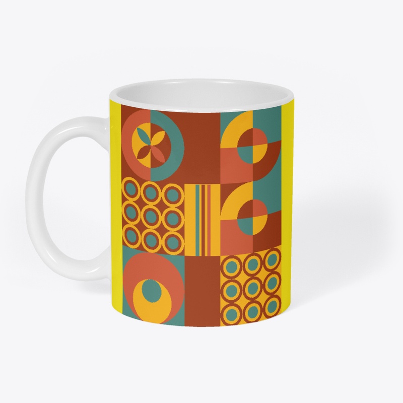 Tribal geometric design chocolate