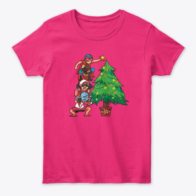 Four Idiots and a Christmas Tree