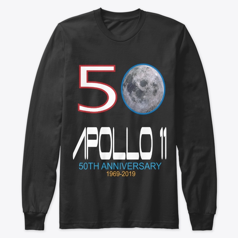 Apollo 11 50TH Anniversary Moon T-Shirt