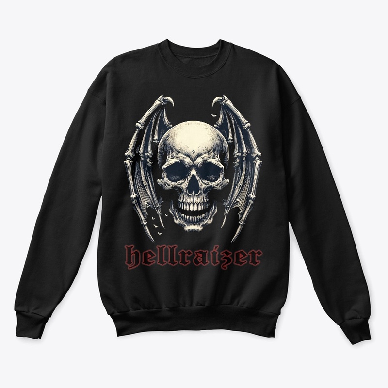 HellRaizer Winged Skull
