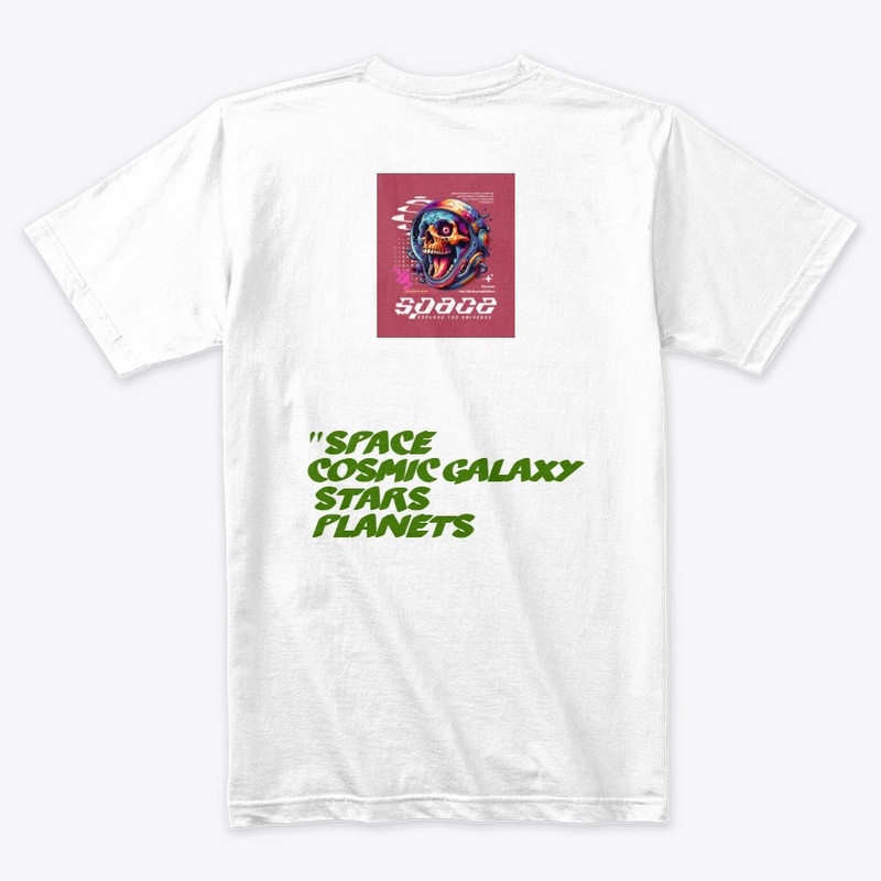 Cosmic Space Adventure T-Shirt Design