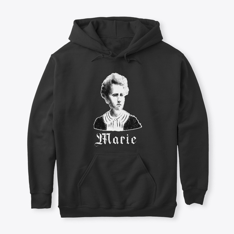 Marie Curie Hoodie Dark version
