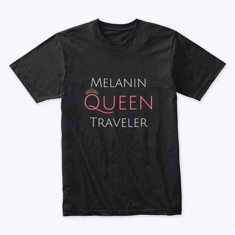 Melanin Queen Traveler - Black