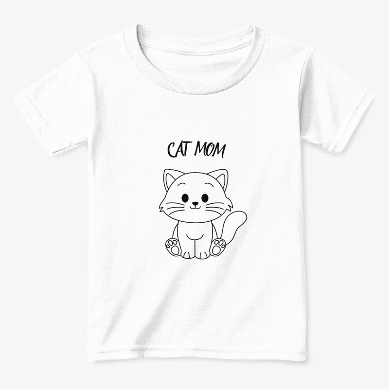 CAT MOM - Cute Kitten Tee - FC2