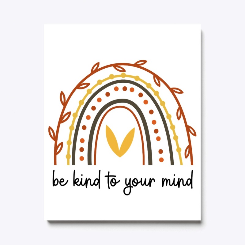 Kindness Boho Rainbow