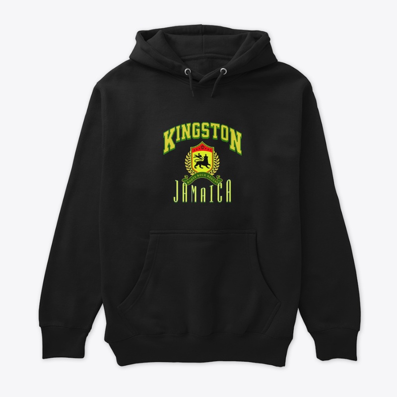 Kingston Jamaica - College Style T-Shirt