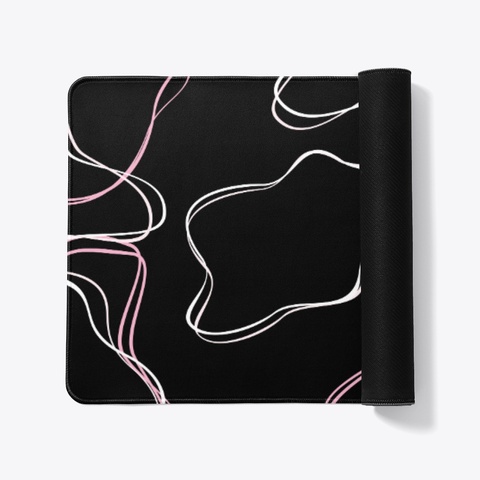 Mouse Pad White T-Shirt Back