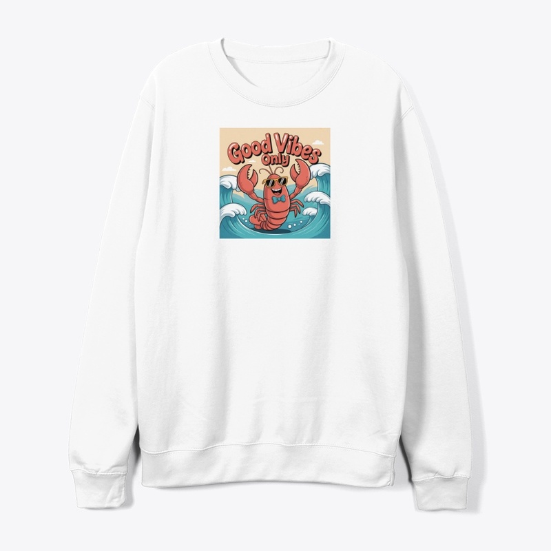 Happy Lobster TShirt Design