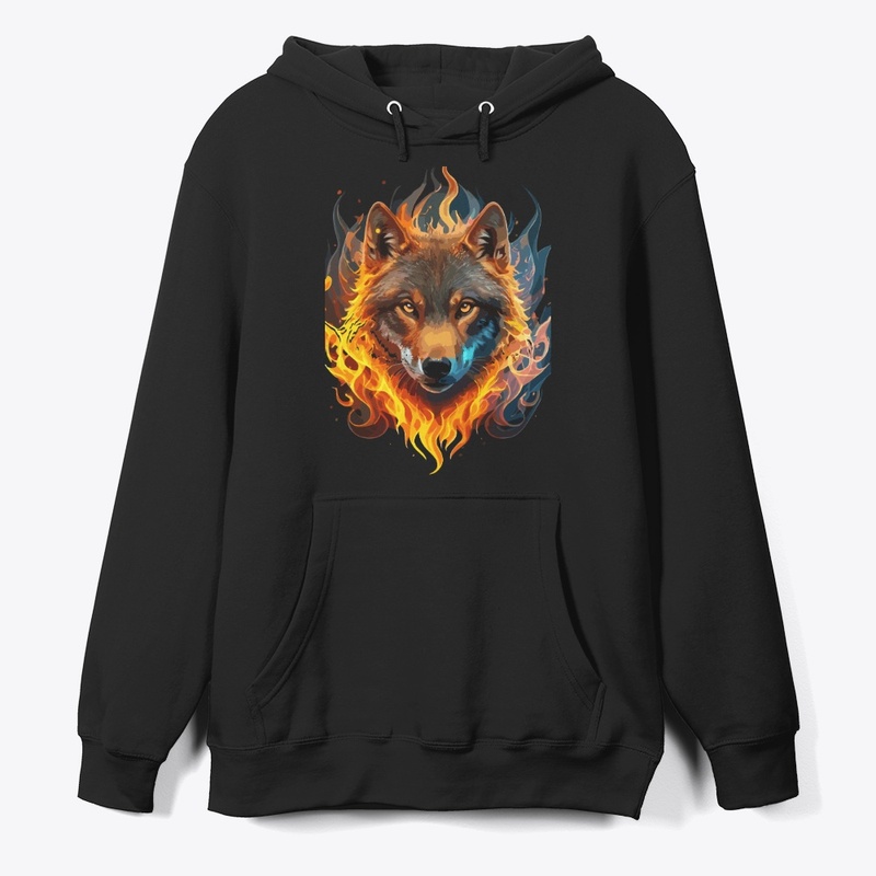 T-shirts Fire Lion