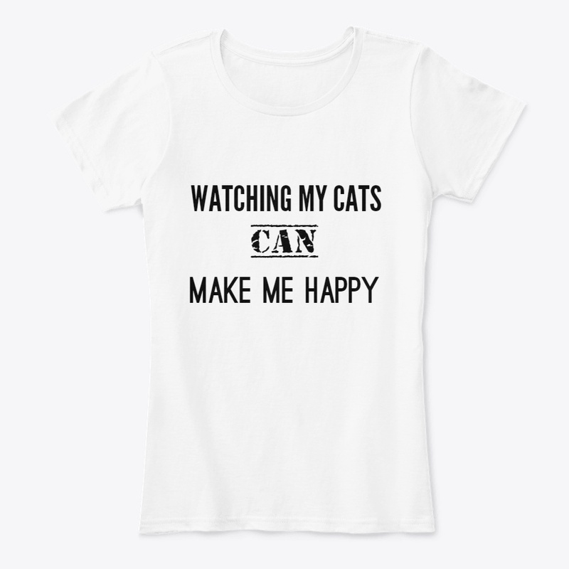 WATCHING CATS MAKES ME HAPPY.