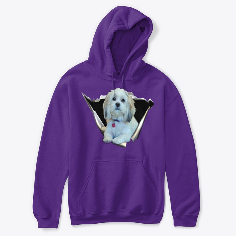 lhasa apso 3D CAR STICKER