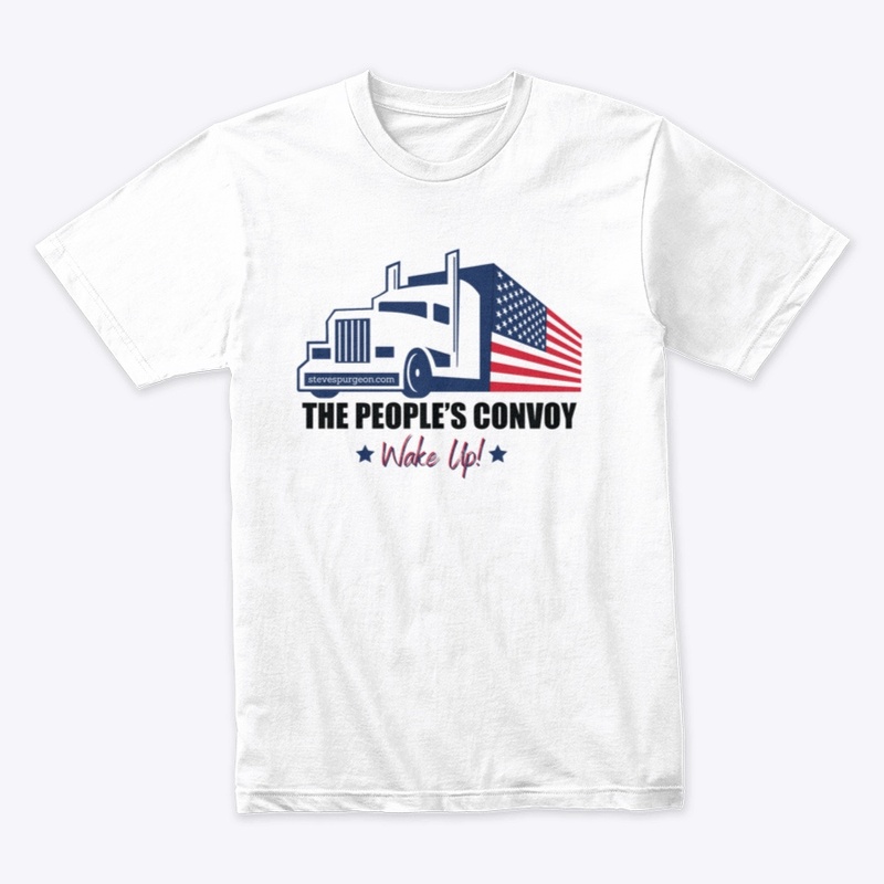 The People's Convoy Wake Up Tee