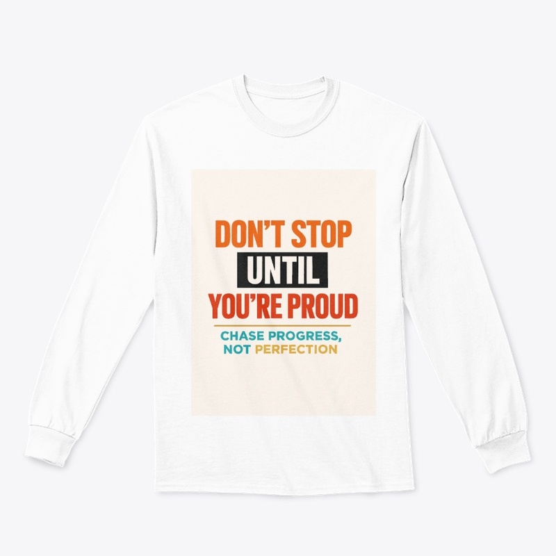 Bold Motivation Typography Tee