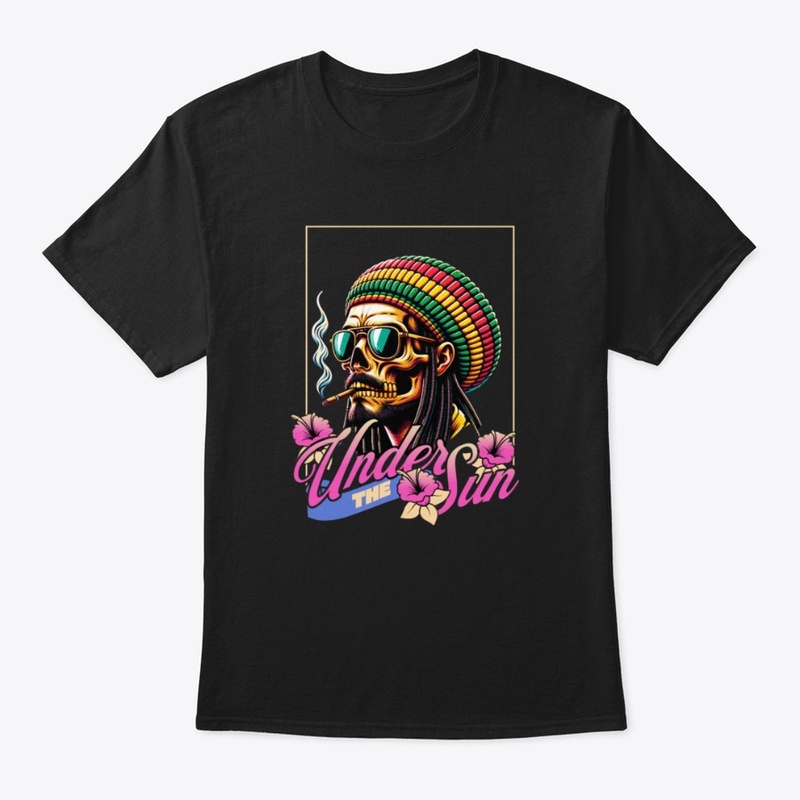 Skeleton Smoking Pirate